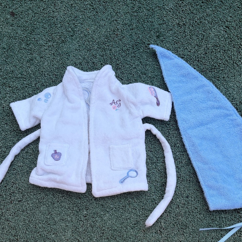 American Girl Doll Spa Robe